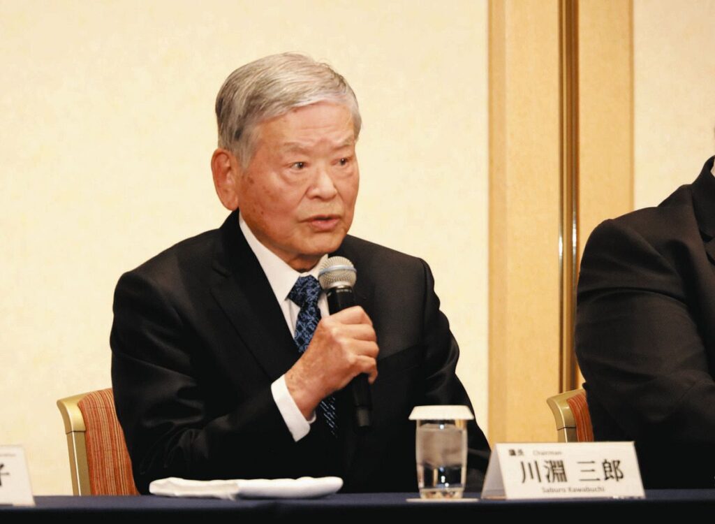 【バスケット】川淵三郎氏　八村塁の協会批判に「断固許せない話。僕の個人の意見です」…日本協会会見で言及